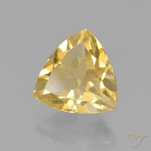 Citrino Dourado Natural 2.03ct, Trilhão, VS