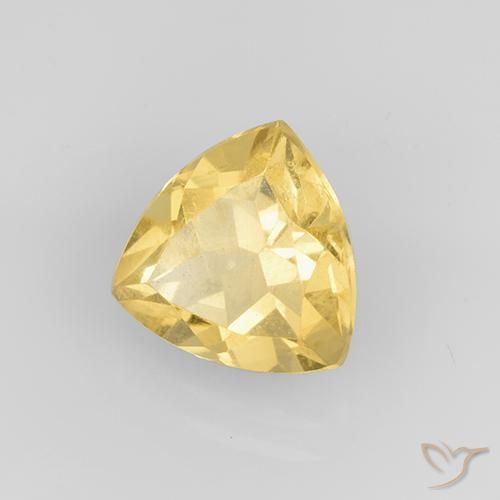 Citrino ouro médio Natural 2.26ct, Trilhão, VVS-VS