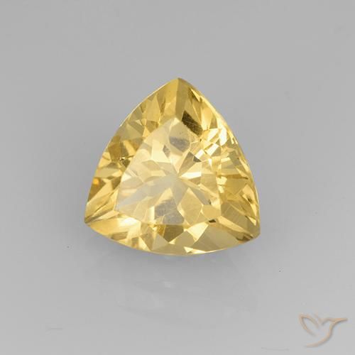 Citrino Ouro Natural 2.17ct, Trilhão, VVS-VS