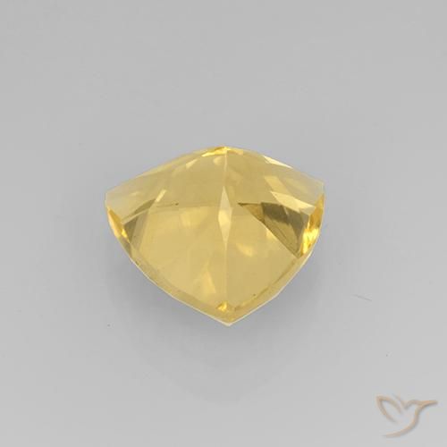 Citrino Ouro Natural 2.17ct, Trilhão, VVS-VS