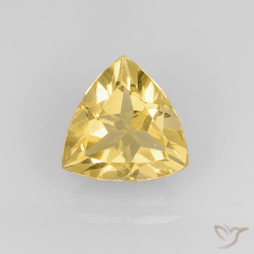 1.86ct Natural Dourado Citrino, Trilhão, VS