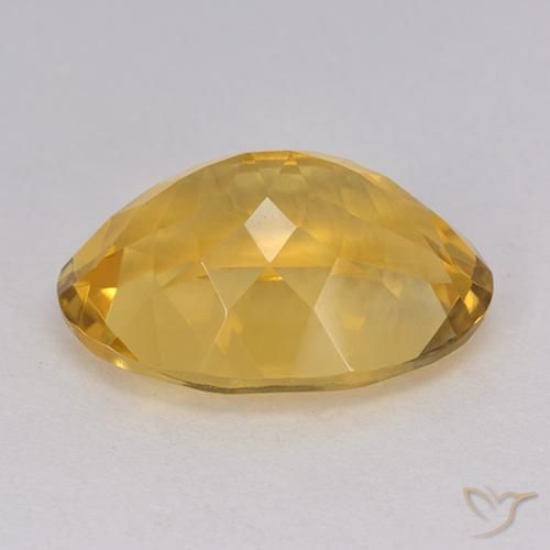 Citrino Dourado Natural 11.68ct, oval, VVS