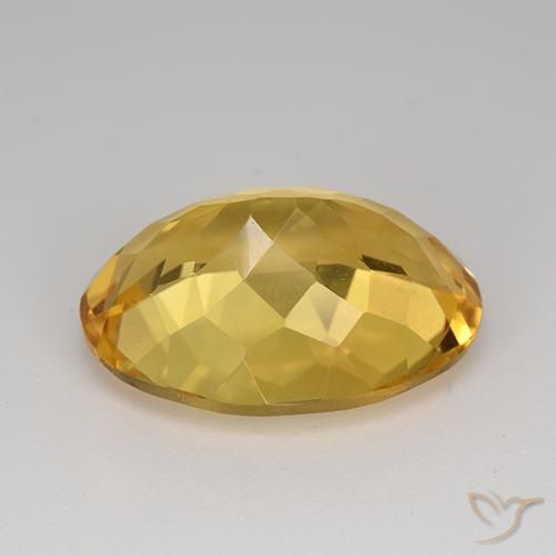 Citrino Dourado médio Natural 11.54ct, oval, VVS
