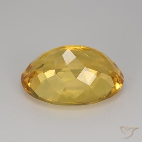 Citrino Dourado médio Natural 12.34ct, oval, VVS