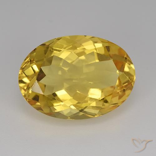 12.08ct Natural Dourado Citrino, oval, VVS