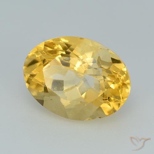 Citrino Ouro Natural 3.40ct, oval, VS