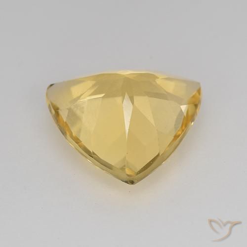 Citrino Laranja Dourada Natural 1.74ct, Trilhão, VVS-VS