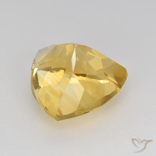 Citrino Dourado Natural 2.28ct, Trilhão, VVS-VS