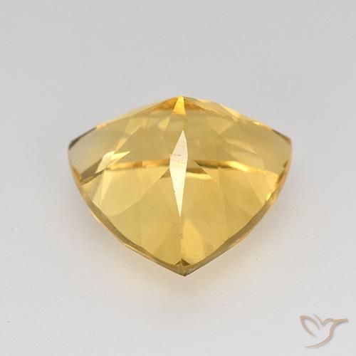 Citrino Dourado Médio-claro Natural 2.24ct, Trilhão, VVS-VS