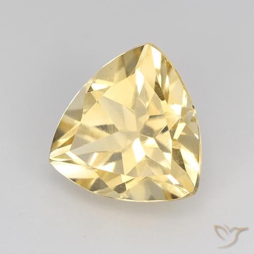 Citrino Creme Natural 2.09ct, Trilhão, VVS-VS