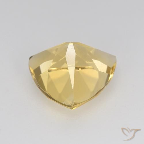Citrino Creme Natural 2.09ct, Trilhão, VVS-VS
