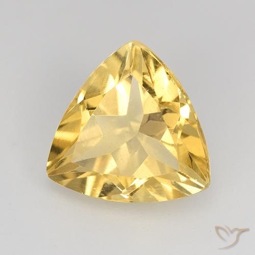 Citrino Laranja Dourada Natural 2.02ct, Trilhão, VVS-VS