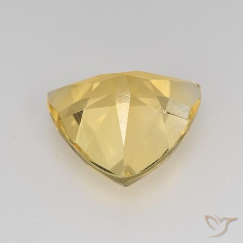 Citrino Laranja Dourada Natural 2.02ct, Trilhão, VVS-VS
