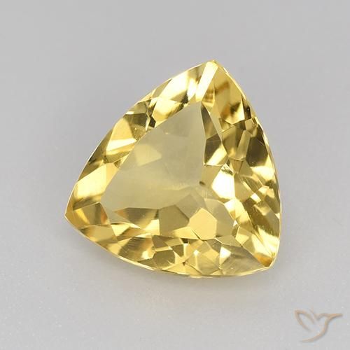 Citrino Ouro Natural 1.82ct, Trilhão, VVS-VS