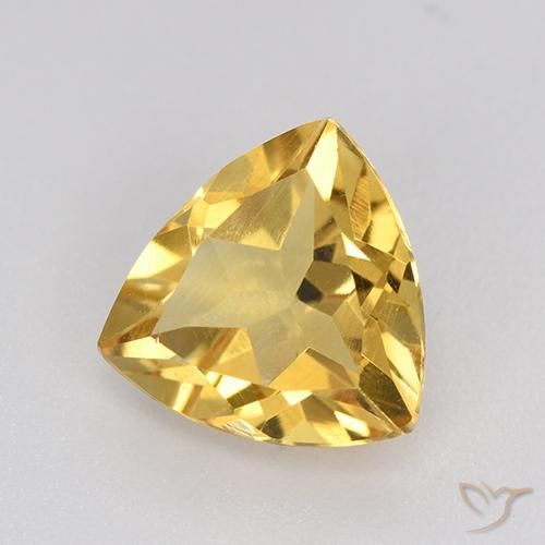 Citrino Dourado Natural 2.05ct, Trilhão, VVS-VS
