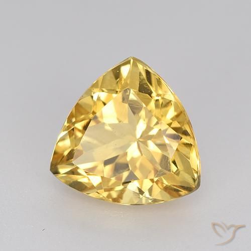 Citrino Dourado Natural 2.20ct, Trilhão, VVS-VS