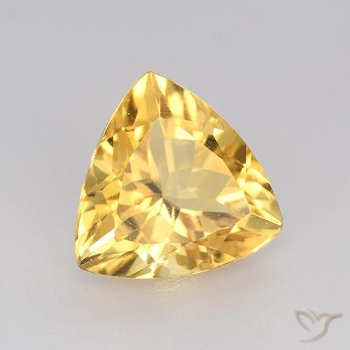 Citrino Dourado Natural 2.08ct, Trilhão, VVS-VS