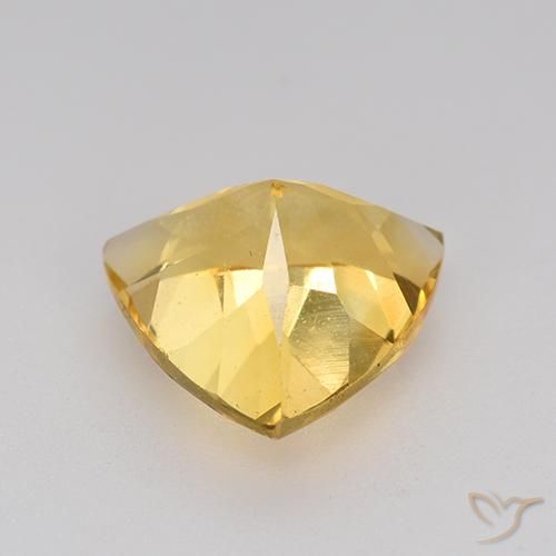Citrino Dourado Natural 2.08ct, Trilhão, VVS-VS