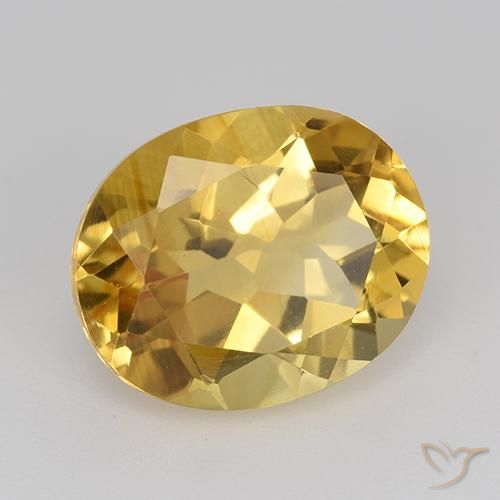 Citrino Laranja Dourada Natural 4.59ct, oval, VVS-VS