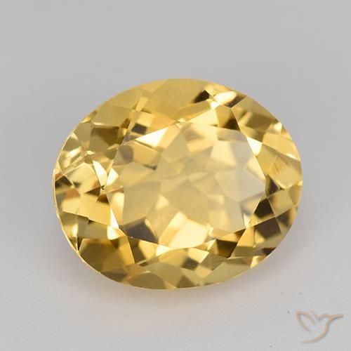 Citrino Ouro Natural 4.47ct, oval, VVS-VS