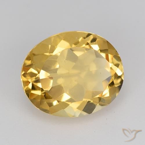 Citrino Ouro Natural 4.22ct, oval, VVS-VS