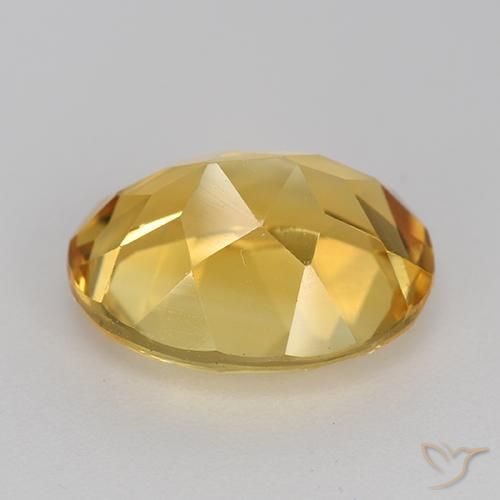 Citrino Laranja Dourada Natural 4.38ct, oval, VVS-VS