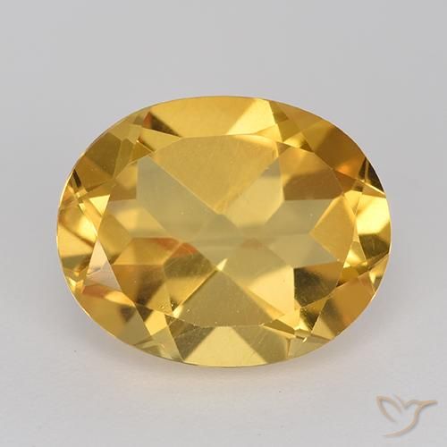 4.31ct Natural Dourado Médio-escuro Citrino, oval, VVS-VS