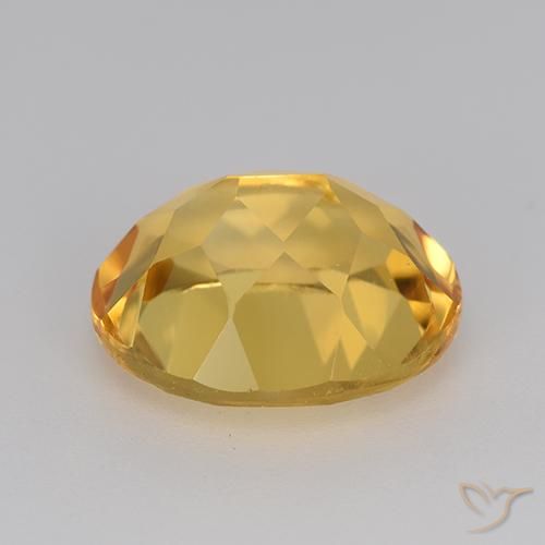 Citrino Dourado Médio-claro Natural 4.45ct, oval, VVS-VS