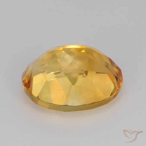 Citrino Laranja Dourada Natural 4.76ct, oval, VVS-VS