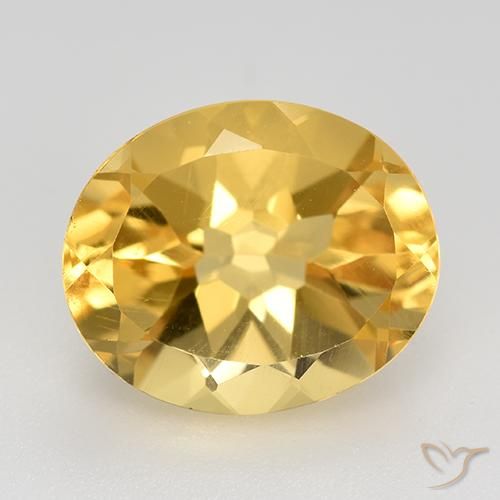 4.73ct Natural ouro brilhante Citrino, oval, VVS-VS