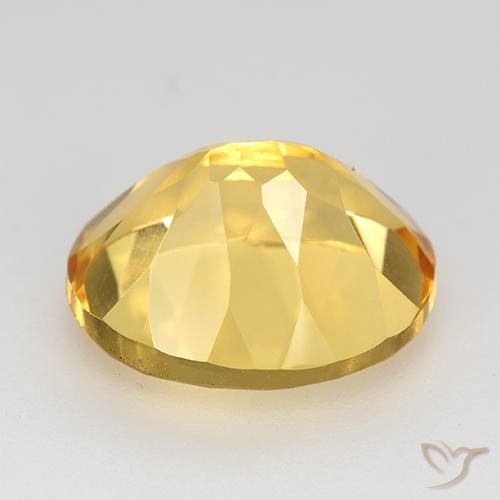 Citrino ouro brilhante Natural 4.73ct, oval, VVS-VS
