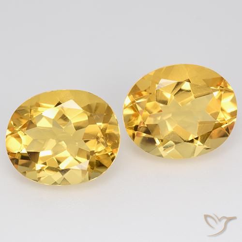 9.31ctw Natural Dourado Citrino, oval, VVS-VS