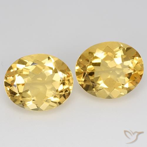 9.01ctw Natural Ouro Citrino, oval, VVS-VS