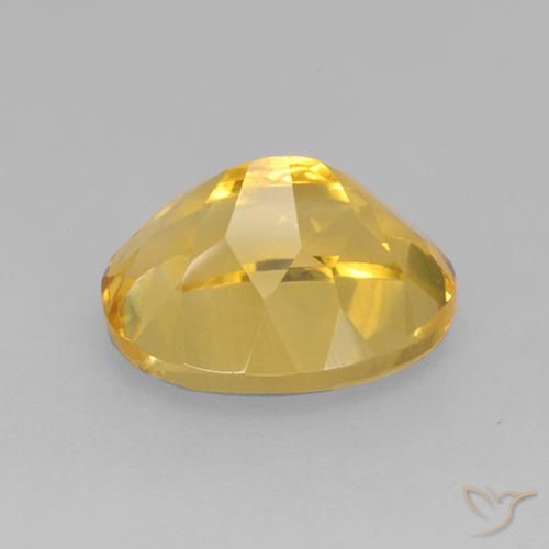 Citrino ouro brilhante Natural 4.43ct, oval, VVS-VS