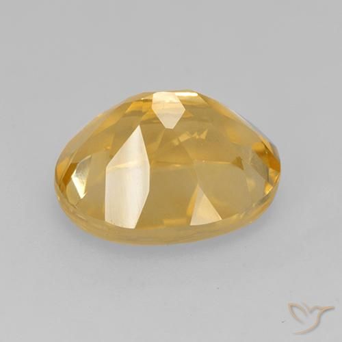 Citrino Dourado Escuro Natural 5.13ct, oval, VVS-VS