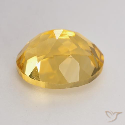 Citrino ouro médio Natural 3.77ct, oval, VVS-VS