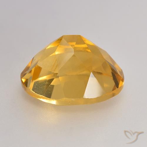 Citrino Laranja Dourada Natural 3.71ct, oval, VVS-VS