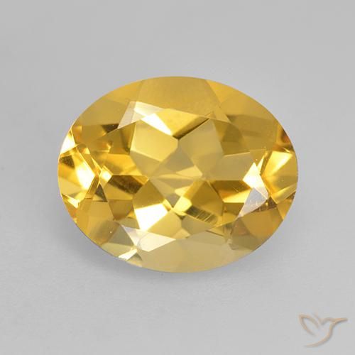 3.33ct Natural Dourado Citrino, oval, VVS-VS