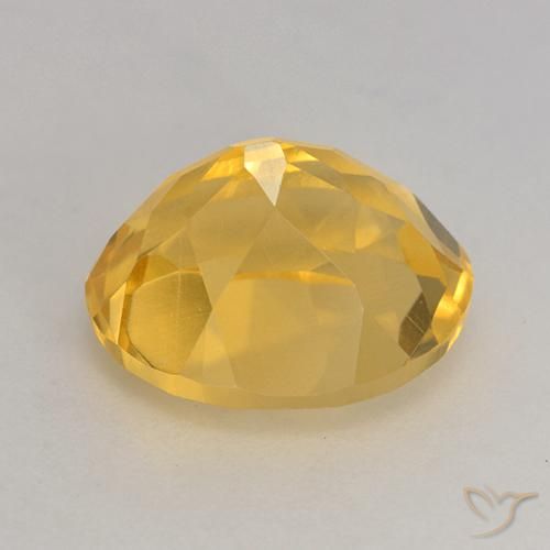Citrino Laranja Dourada Natural 3.64ct, oval, VVS-VS