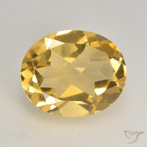3.28ct Natural Dourado Citrino, oval, VVS-VS