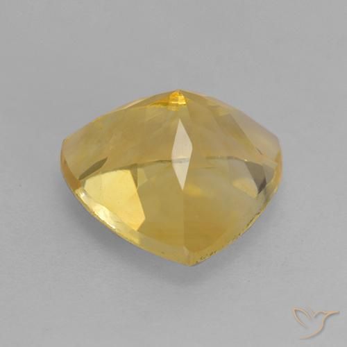 Citrino Dourado médio Natural 2.35ct, Trilhão, VVS-VS
