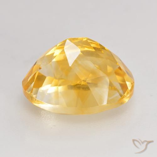 Citrino ouro médio Natural 4.00ct, oval, VVS-VS
