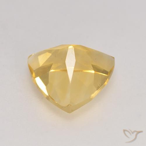 Citrino ouro médio Natural 2.31ct, Trilhão, VS