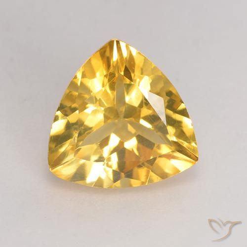 2.33ct Natural Ouro Citrino, Trilhão, VS