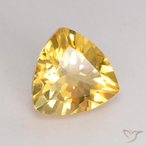 Citrino Ouro Natural 2.33ct, Trilhão, VS