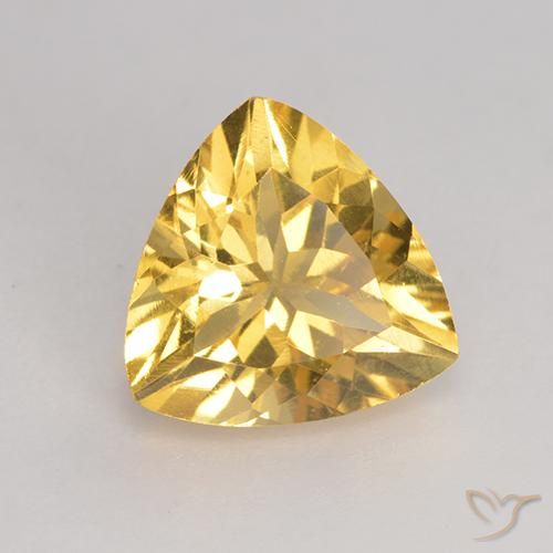 Citrino ouro médio Natural 2.06ct, Trilhão, VS