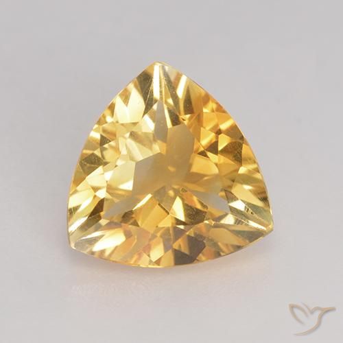 1.97ct Natural Ouro Citrino, Trilhão, VS