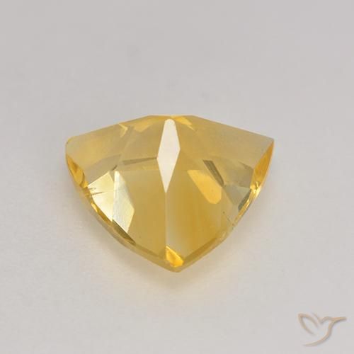 Citrino ouro médio Natural 2.07ct, Trilhão, VS
