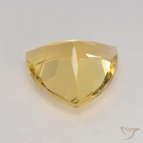 Citrino Dourado Natural 1.93ct, Trilhão, VVS-VS