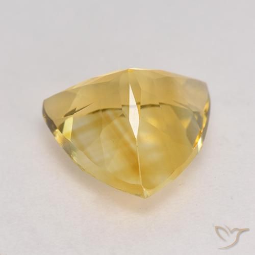 Citrino Dourado Natural 2.10ct, Trilhão, VVS-VS